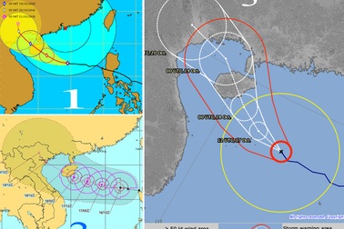 Vì sao bão số 7 suy yếu nhanh trước khi vào đất liền?