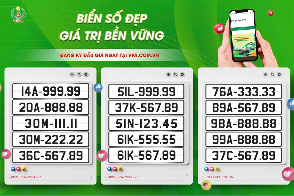 Những biển số đẹp được săn đón dịp cuối năm - 1 Những biển số đẹp được săn đón dịp cuối năm - 1