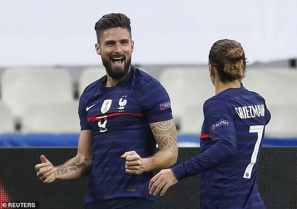 Pháp vào bán kết Nations League với thành tích bất bại - 1 Pháp vào bán kết Nations League với thành tích bất bại - 1