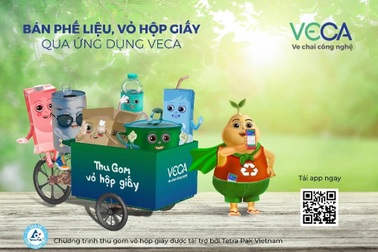 Từ 13/12, vỏ hộp giấy chính thức có mặt trong danh sách thu gom của VECA