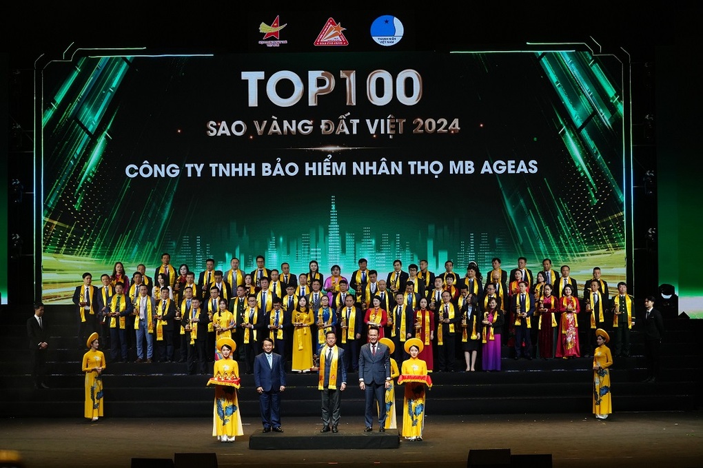 MB Ageas Life vào Top 100 Giải thưởng Sao Vàng đất Việt 2024 - 1 MB Ageas Life vào Top 100 Giải thưởng Sao Vàng đất Việt 2024 - 1