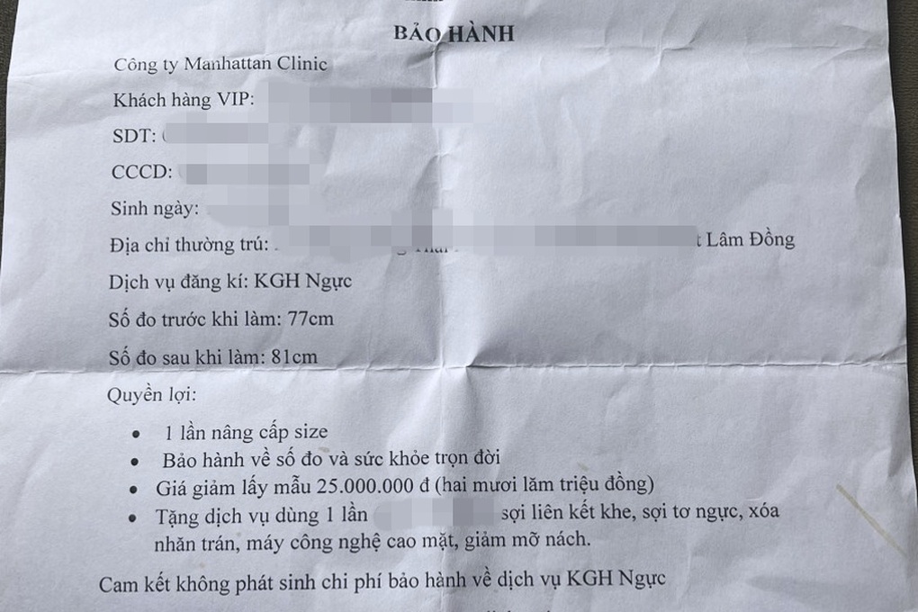 Thẩm mỹ viện ở TPHCM bị tố tiêm dung dịch lạ làm hỏng ngực khách hàng - 6