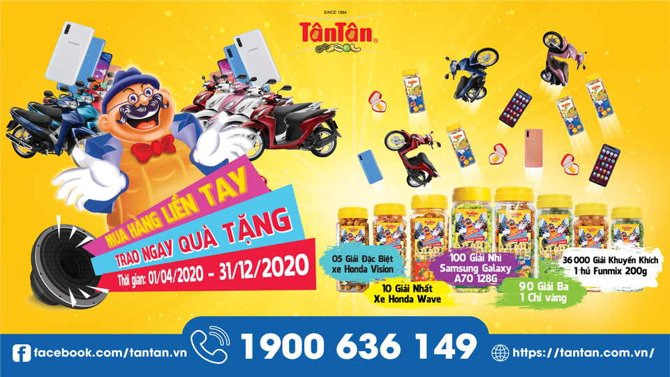 Tân Tân tri ân khách hàng Mua hàng liền tay, trao ngay quà tặng - 1 Tân Tân tri ân khách hàng Mua hàng liền tay, trao ngay quà tặng - 1