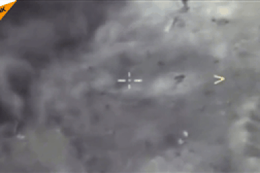 "Xe tăng bay" Su-34 của Nga chôn vùi IS tại Syria