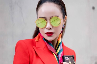 Sella Trương khiến các tín đồ thời trang "chóng mặt" bởi phong cách độc lạ