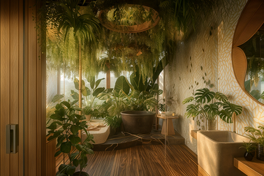 Onsen Forest - “Căn phòng nhiệt đới sức khỏe” tại Flamingo Maison 108