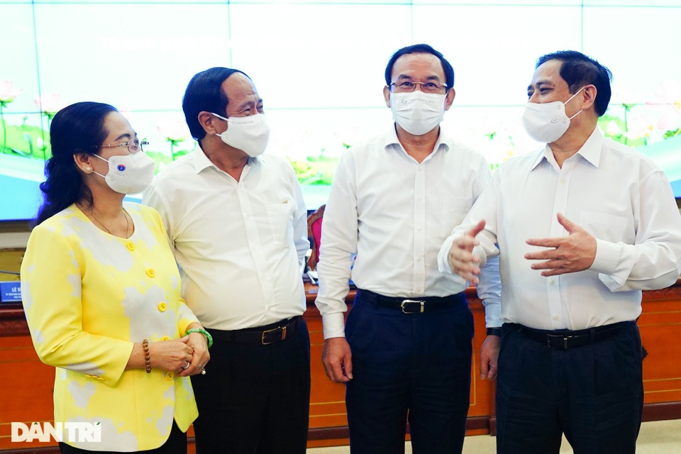 Thủ tướng Phạm Minh Chính lần đầu tiên làm việc với TPHCM - 4 Thủ tướng Phạm Minh Chính lần đầu tiên làm việc với TPHCM - 4