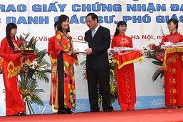 Thủ tướng bổ sung 28 Ủy viên Hội đồng Chức danh Giáo sư Nhà nước