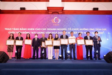 Tập đoàn Công nghệ G-Group được tôn vinh tại Diễn đàn văn hóa doanh nghiệp