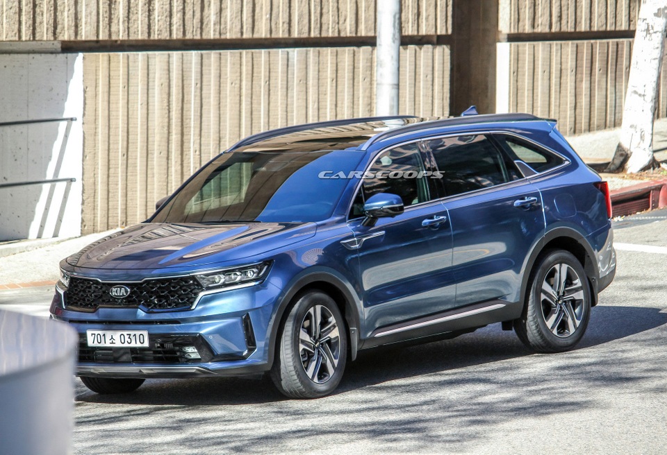 Kia Sorento thế hệ mới lộ diện - 1 Kia Sorento thế hệ mới lộ diện - 1