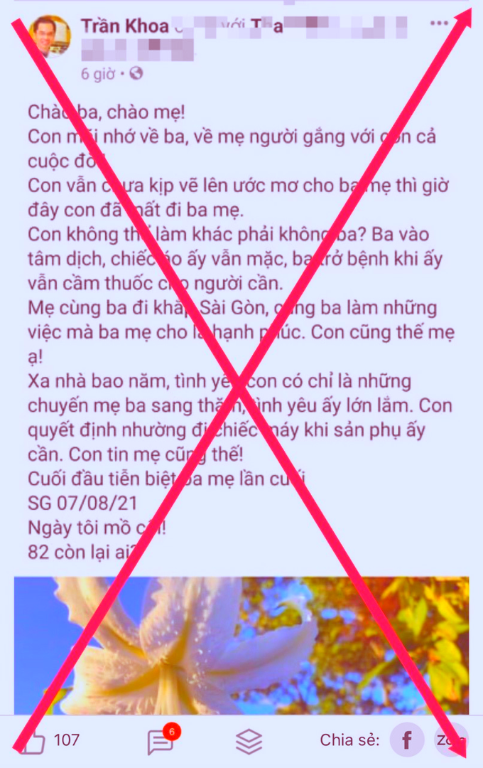 Xử phạt 2 chủ tài khoản Facebook vụ “Bác sĩ Trần Khoa” - Ảnh 1.