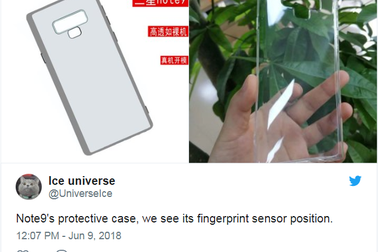 Thay đổi nhỏ về thiết kế giúp Galaxy Note 9 có viên pin lớn hơn