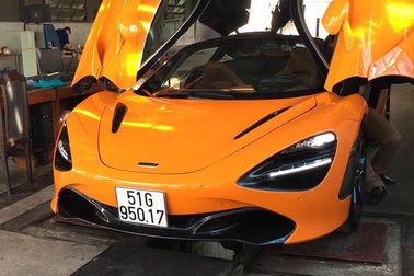 Cường đô-la cấp tập ra biển cho McLaren 720S 24 tỷ mới tậu