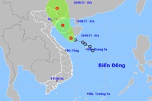 Áp thấp nhiệt đới vào Vịnh Bắc Bộ, nhiều nơi bị ảnh hưởng