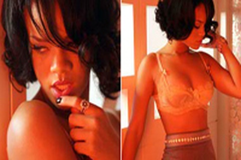Rihanna khoe “nội y” trong video “Hate That I Love You”