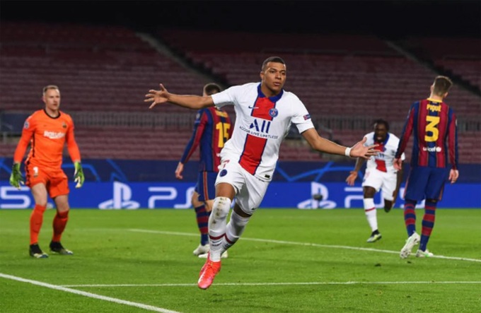 Mbappe lập hat-trick, PSG nhấn chìm Barca - Ảnh 2.