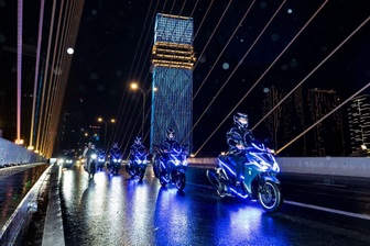 Yamaha lần đầu tiên tổ chức hành trình chinh phục màn đêm cùng Yamaha NVX