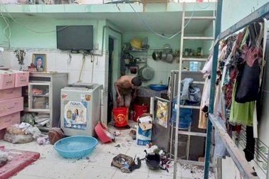 Nghi nổ hầm cầu trong phòng trọ, cô gái 19 tuổi bị thương