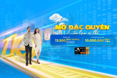 PVcomBank tặng dặm Bông Sen Vàng cho chủ thẻ tín dụng