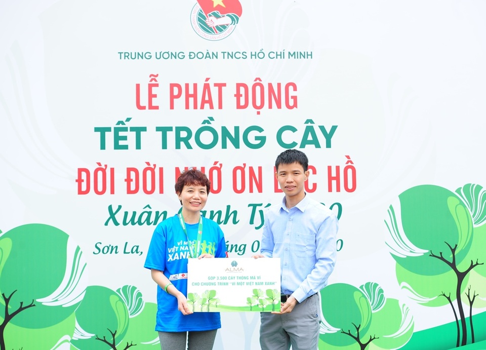 ALMA đồng hành cùng Trung Ương Đoàn tổ chức Lễ phát động Tết Trồng Cây 2020 - 1 ALMA đồng hành cùng Trung Ương Đoàn tổ chức Lễ phát động Tết Trồng Cây 2020 - 1