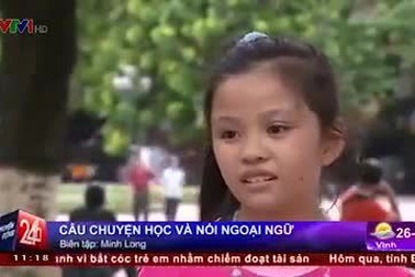 Clip bất ngờ kiểm tra tiếng Anh bạn trẻ trong chương trình Chuyển động 24h