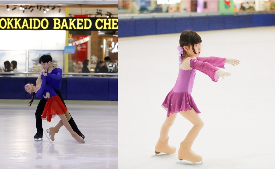 Những khoảnh khắc ấn tượng trong ngày đầu Giải trượt băng nghệ thuật Cúp Vincom - 5