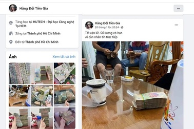 Dịch vụ đổi tiền mới và mua bán tiền giả hoành hành trên "chợ mạng"