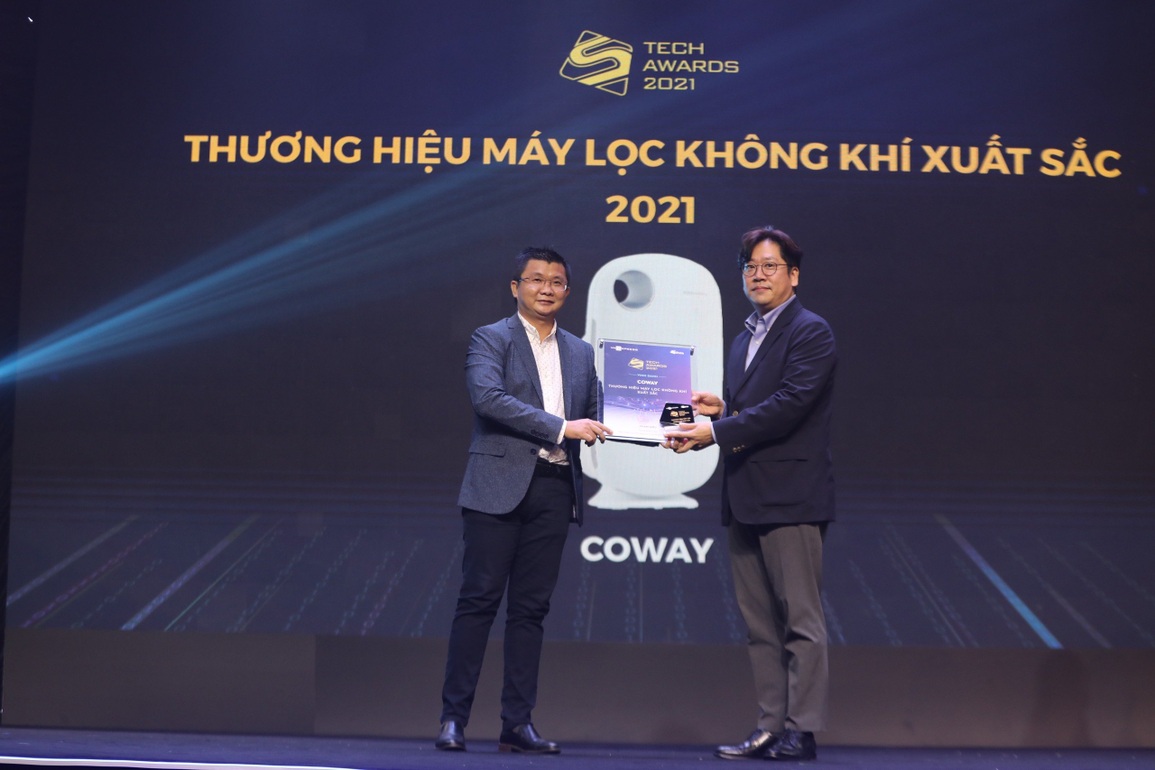 Coway dành giải thưởng Thương hiệu máy lọc không khí xuất sắc tại Tech Awards 2021 - 1 Coway dành giải thưởng Thương hiệu máy lọc không khí xuất sắc tại Tech Awards 2021 - 1