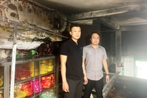 Tặng bằng khen 2 "người hùng" dũng cảm lao vào đám cháy cứu người