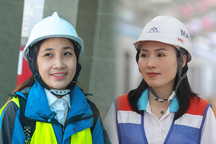 2 nữ lái tàu metro của Hà Nội và TPHCM