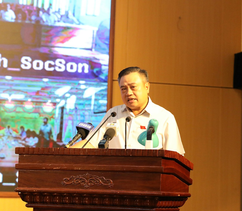 Chủ tịch Trần Sỹ Thanh: Cần tính xem khi nào Hà Nội lên 15-17 triệu dân - 1 Chủ tịch Trần Sỹ Thanh: Cần tính xem khi nào Hà Nội lên 15-17 triệu dân - 1