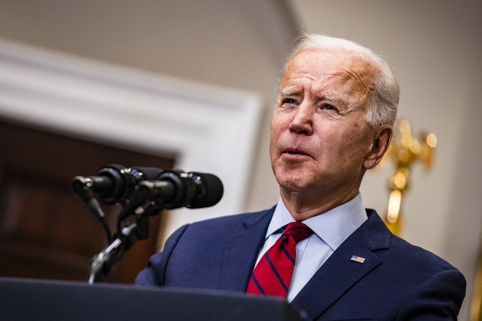 Tổng thống Biden tiết lộ lý do không kích Syria - 1 Tổng thống Biden tiết lộ lý do không kích Syria - 1
