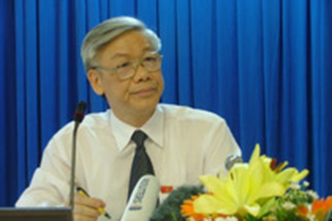 Tân Chủ tịch Quốc hội Nguyễn Phú Trọng nhậm chức