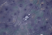 UAV sát thủ Nga tập kích, bắn nổ "Kẻ săn mồi" Leopard ở Ukraine