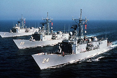 Đài Loan mua tàu chiến chống ngầm của Mỹ