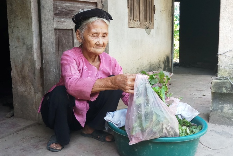 Cụ bà xin thoát nghèo được khen thưởng trong phong trào thi đua yêu nước - 1 Cụ bà xin thoát nghèo được khen thưởng trong phong trào thi đua yêu nước - 1