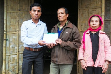 Gần 40 triệu đồng tiếp tục đến với ông Lữ Văn Quyết    