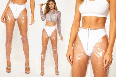 ​“Nhíu mày” với thiết kế “quần dài trong suốt”