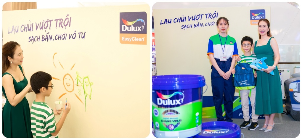 Những khoảnh khắc vui hè tại sân chơi của Dulux EasyClean - 5 Những khoảnh khắc vui hè tại sân chơi của Dulux EasyClean - 5