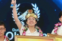 Điểm thi tốt nghiệp "xứng tầm" của đương kim vô địch Olympia