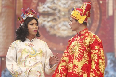 Bắc Đẩu gây “choáng” với trang phục “độc”, “lạ” trong Táo quân 2017