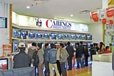 Đến Carings - thấy xuân về