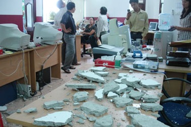 Nhiều sự cố xảy ra ở đô thị Trung Hòa - Nhân Chính