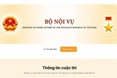 Phát động cuộc thi tìm hiểu về lịch sử, truyền thống của Bộ Nội vụ