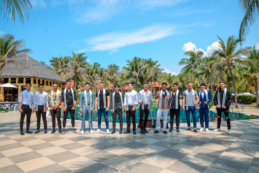 Thí sinh Hoa hậu Nam vương Siêu mẫu Thể hình Thế giới 2023 tranh tài - 2 Thí sinh Hoa hậu Nam vương Siêu mẫu Thể hình Thế giới 2023 tranh tài - 2