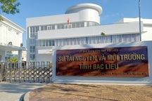 Nguyên Giám đốc Sở Tài nguyên và Môi trường tỉnh Bạc Liêu bị bắt