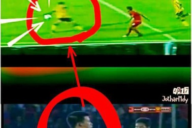 Trọng tài Hoàng Ngọc Hà dính tình huống tương tự tại giải U18 Đông Nam Á