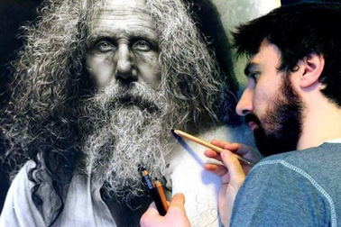 Ngỡ ngàng những kiệt tác đen trắng độ phân giải cao được vẽ từ… chì