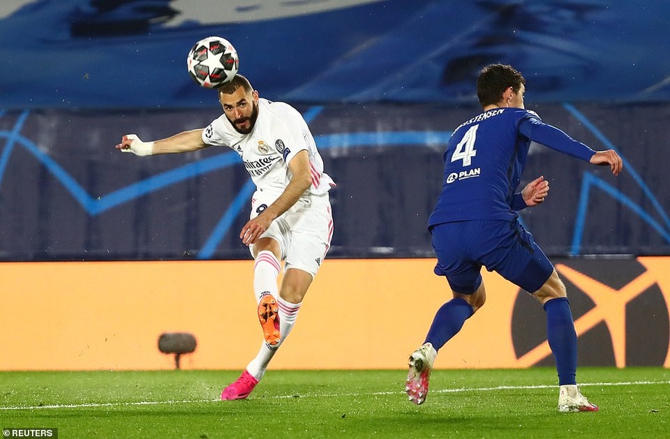 Benzema lập siêu phẩm, Real Madrid may mắn hòa Chelsea - 5 Benzema lập siêu phẩm, Real Madrid may mắn hòa Chelsea - 5