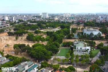 Tháo dỡ các công trình sai phép trong Công viên Hội An ở Thanh Hóa